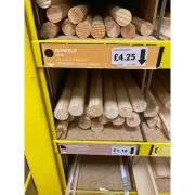 Dowel Pine 21mm