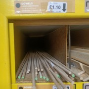 Dowel H/W  6mm