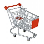 Shopping Trolley Mini Chrome