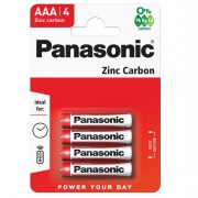 Panasonic Red AAA/R03 4pc