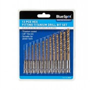 Titanium Bits 13pc HexShank