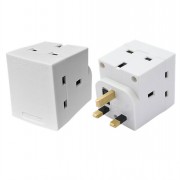 Adaptor  3 Way 13A Fused