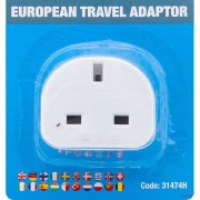 Travel Adaptor 2 Pin Europe