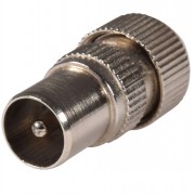 Coax Plug Male Metal