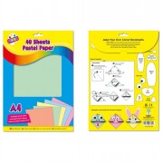 Pastel Activity Paper