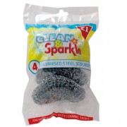 Scourers Steel Wire 4pc
