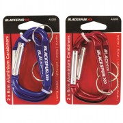 Carabinas 2pc Aluminium 8cm