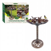 Bird Bath with Birds&Stones