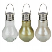 Solar Light Bulb Asst Cols