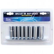 Deep Sockets 3/8in Drv 8/9pc