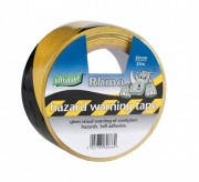 Hazard Warning Tape Blk/Yell