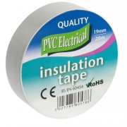 Insulating Tape 19mmx20m Wht