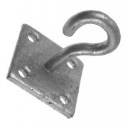 Galvanised Hook on Plate