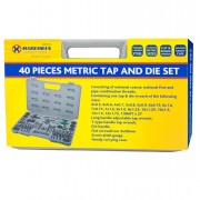 Tap & Die Set 40pc Metric