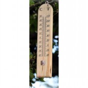 Garden Thermometer Wooden