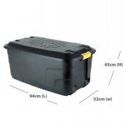 Storage Trunk 145L w/Wheels