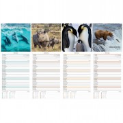 Calendar S/Slim Wildlife