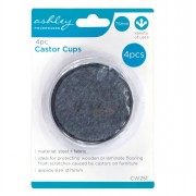 Castor Cups Large 4Pc Felt