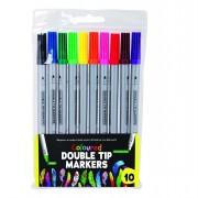 Double Tip Markers 10pc