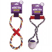 Dog Toy Rope Ring Figure 8
