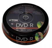 DVD-r 10pc Cake Box