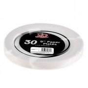 Paper Plates 9in  25-30 Pack