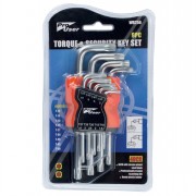 Torx Keys CV 9pc T10 - T50