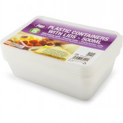 Microwave Containers  500ml