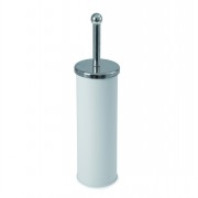 White Toilet Brush Steel