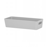 Grey Basket 14.01 25x10x6cm