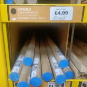 Dowel H/W 22mm