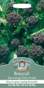 BROCCOLI Early Purple Sprout