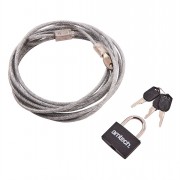 Security Cable & Lock 3m