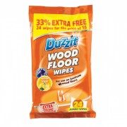 Wipes Wet Floor Orange/Wood