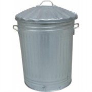 Galvanised Dustbin Mini