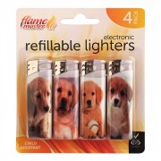 Lighters 4pc Dogs