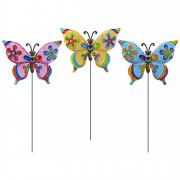 Metal Butterfly on Stick