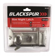 Night Latch Silver