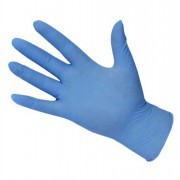Nitrile Gloves 100s Blue Lge