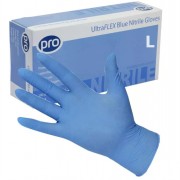 Nitrile Gloves 100s Blue Lge