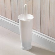 Addis Toilet Brush Set White
