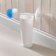Addis Toilet Brush Set White