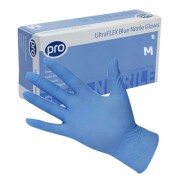 Nitrile Gloves 100s Blue Med