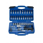 Socket Set 46pc 1/4in