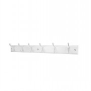 Hat & Coat Rack 6 Hook White