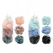 Nylon Bath Balls 3pc