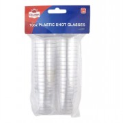 Plastic Shot Glasses Clear
