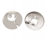Radiator Collars 2pc Chrome