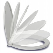 Toilet Seat Plastic White