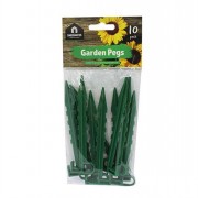 Garden Pegs 10pc Plastic